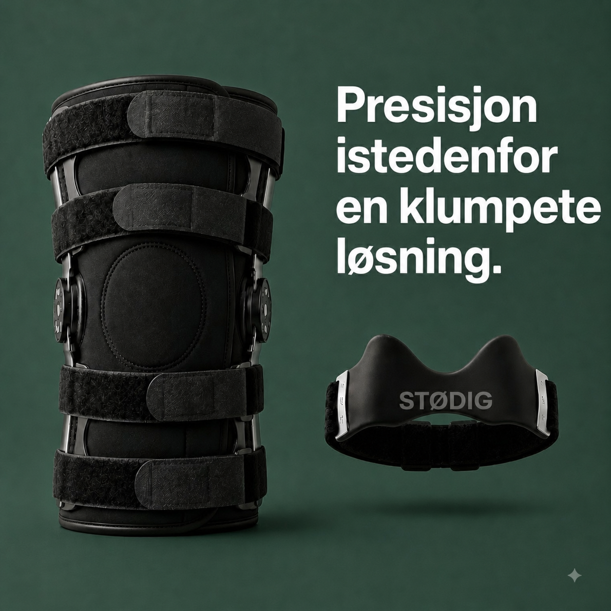 Riktat stöd precis där knät behöver det